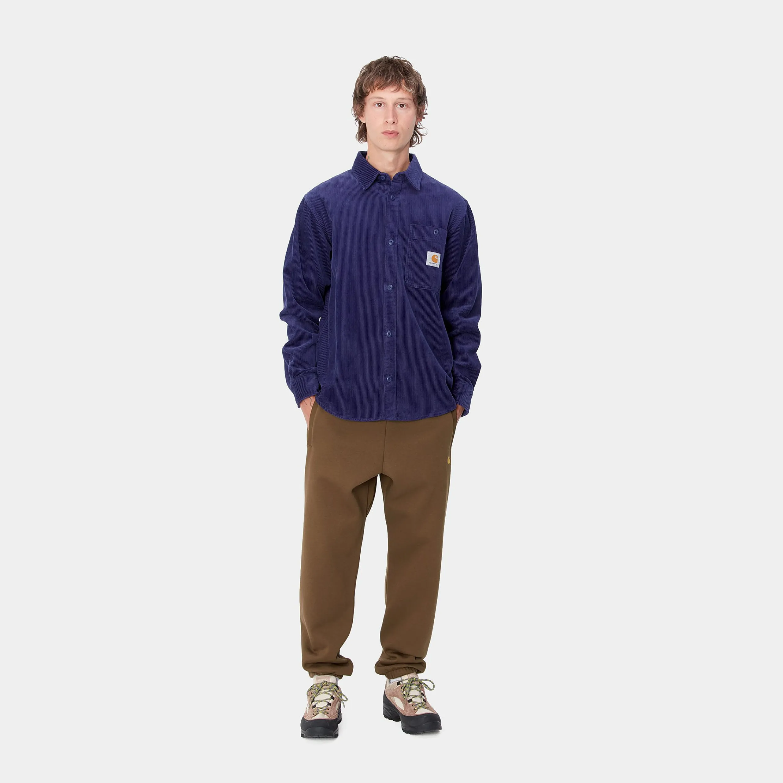 Sweats|Hosen>Carhartt WIP Chase Sweat Pant Chocolate / Gold