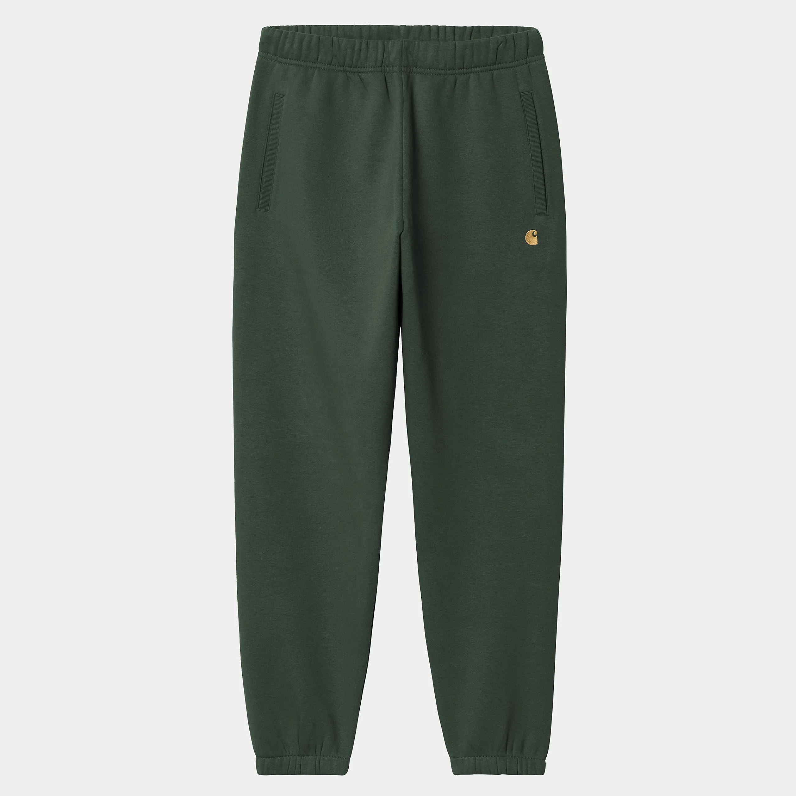 Sweats|Hosen>Carhartt WIP Chase Sweat Pant Sycamore Tree / Gold