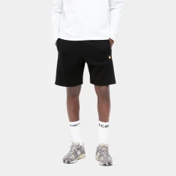 Sweats|Shorts & Badehosen>Carhartt WIP Chase Sweat Short Black / Gold
