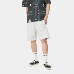 Sweats|Shorts & Badehosen>Carhartt WIP Chase Sweat Short Ash Heather / Gold