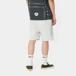 Sweats|Shorts & Badehosen>Carhartt WIP Chase Sweat Short Ash Heather / Gold