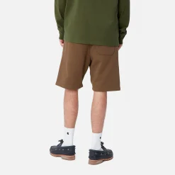 Sweats|Shorts & Badehosen>Carhartt WIP Chase Sweat Short Chocolate / Gold