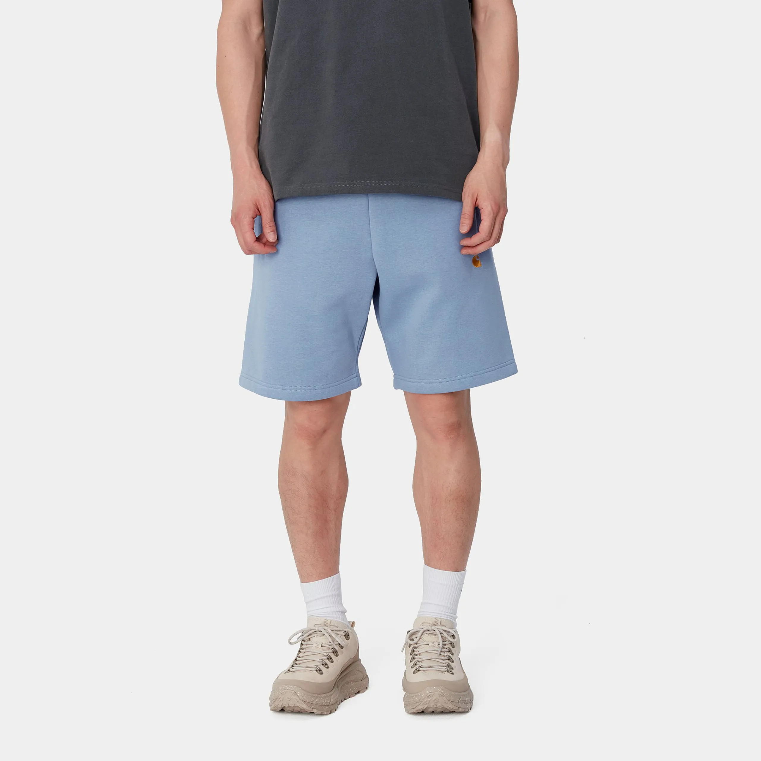 Sweats|Shorts & Badehosen>Carhartt WIP Chase Sweat Short Charm Blue / Gold