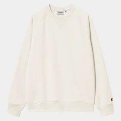 Sweats>Carhartt WIP Chase Sweatshirt Wax / Gold