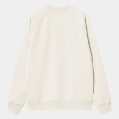Sweats>Carhartt WIP Chase Sweatshirt Wax / Gold