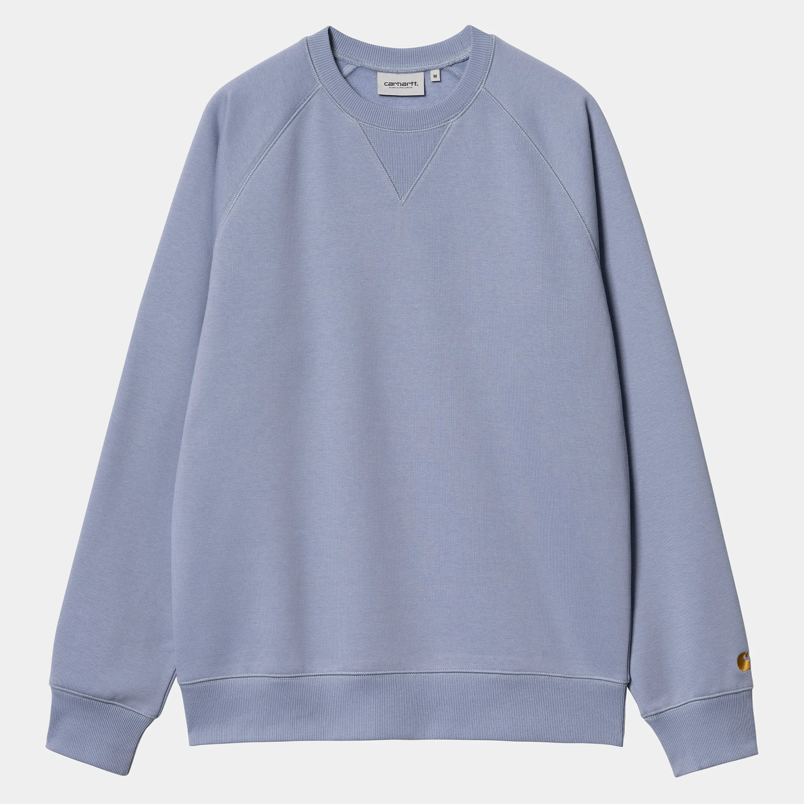 Sweats>Carhartt WIP Chase Sweatshirt Charm Blue / Gold