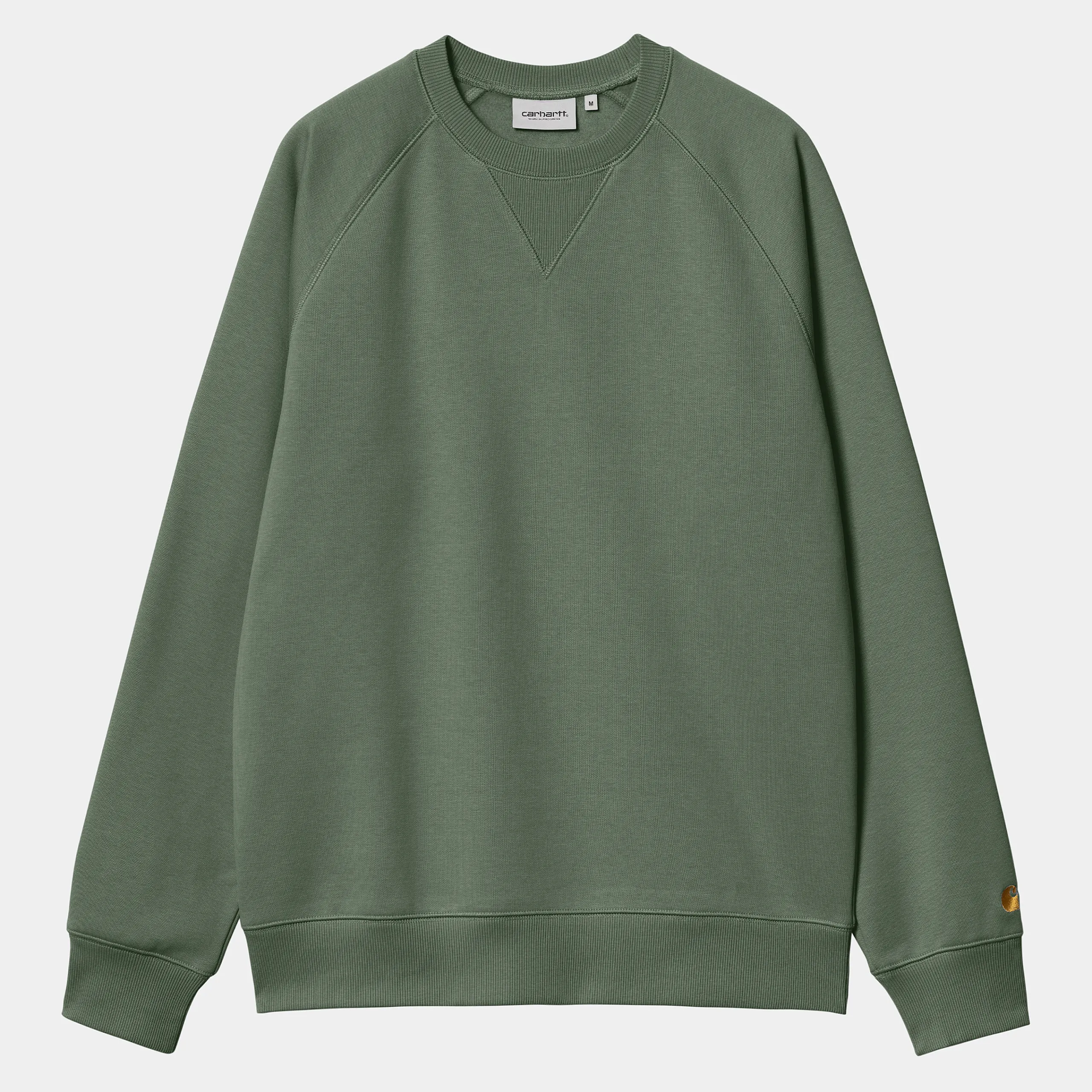 Sweats>Carhartt WIP Chase Sweatshirt Duck Green / Gold