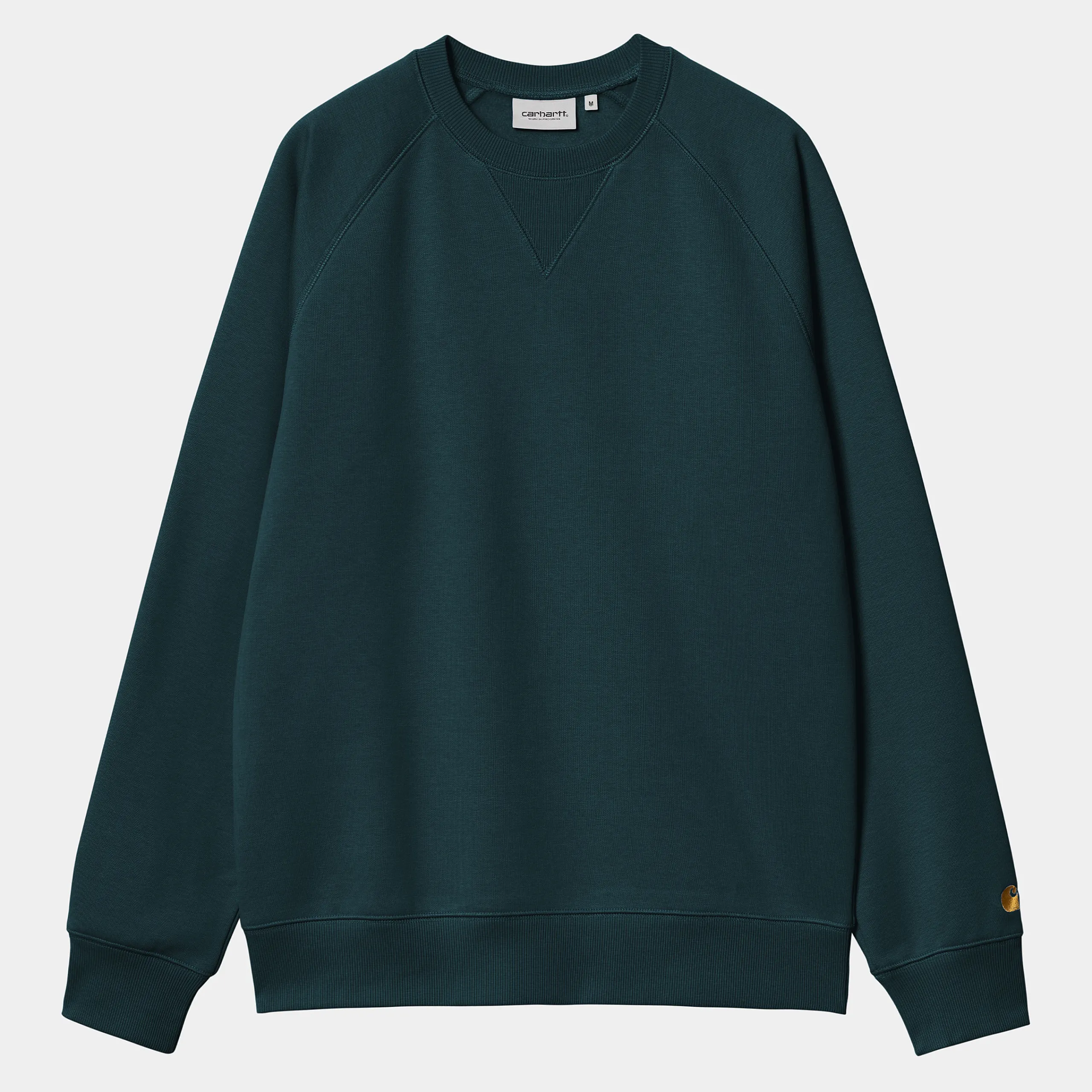 Sweats>Carhartt WIP Chase Sweatshirt Duck Blue / Gold