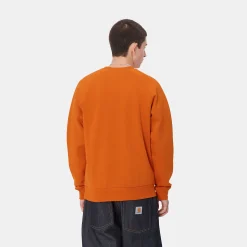 Sweats>Carhartt WIP Chase Sweatshirt Turmeric / Gold