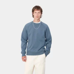 Sweats>Carhartt WIP Chase Sweatshirt Positano / Gold