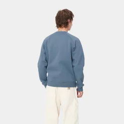 Sweats>Carhartt WIP Chase Sweatshirt Positano / Gold