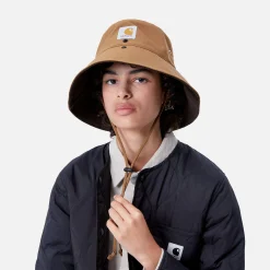 Accessoires|Accessoires>Carhartt WIP Clarton Bucket Hat Hamilton Brown / Tobacco