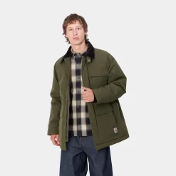 Jacken & Mäntel>Carhartt WIP Clarton Coat Office Green / Black