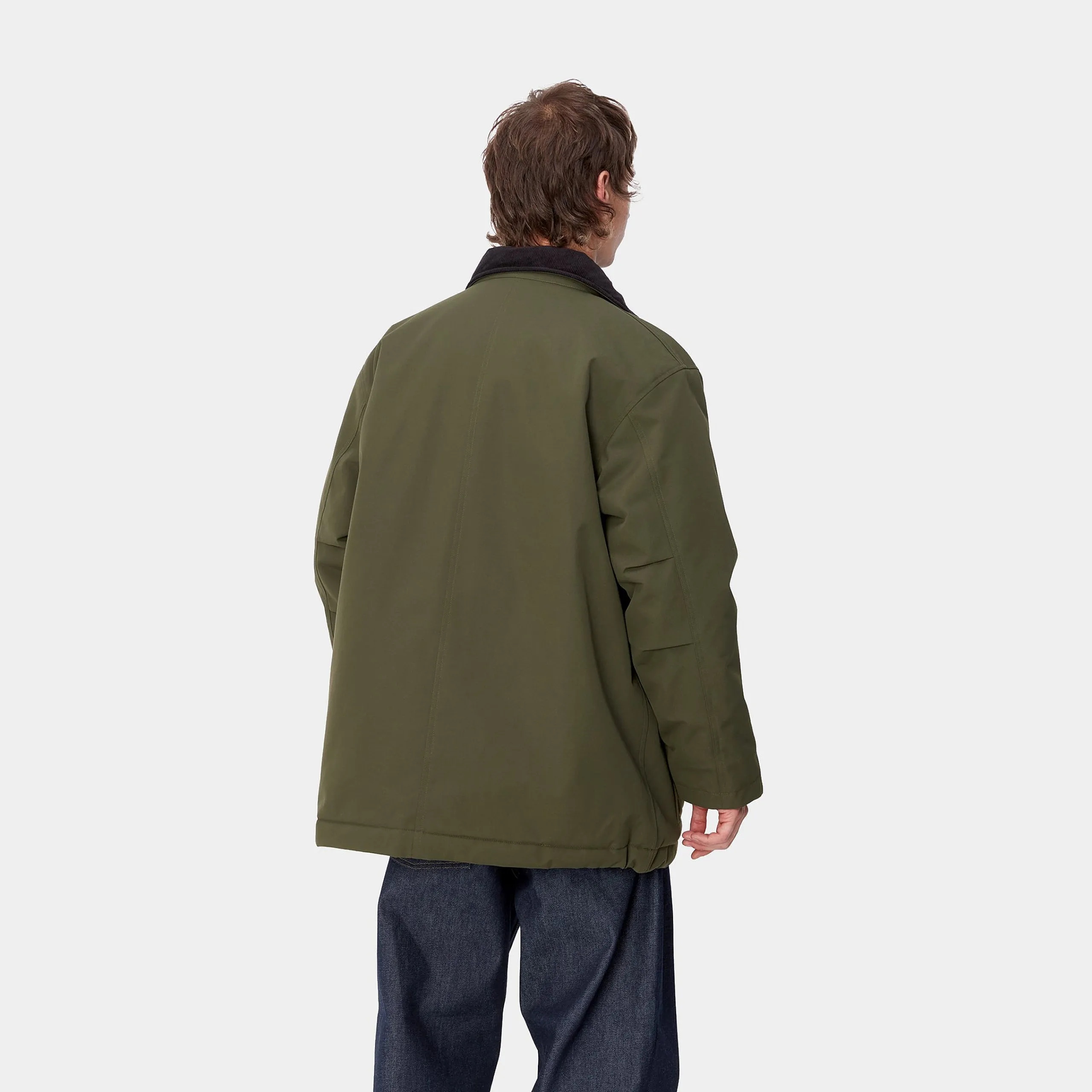 Jacken & Mäntel>Carhartt WIP Clarton Coat Office Green / Black