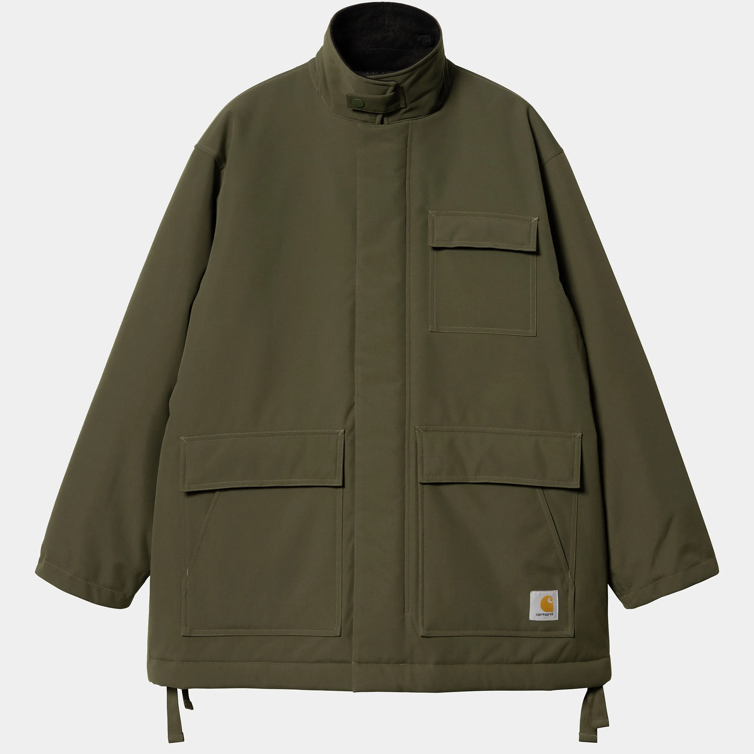 Jacken & Mäntel>Carhartt WIP Clarton Coat Office Green / Black