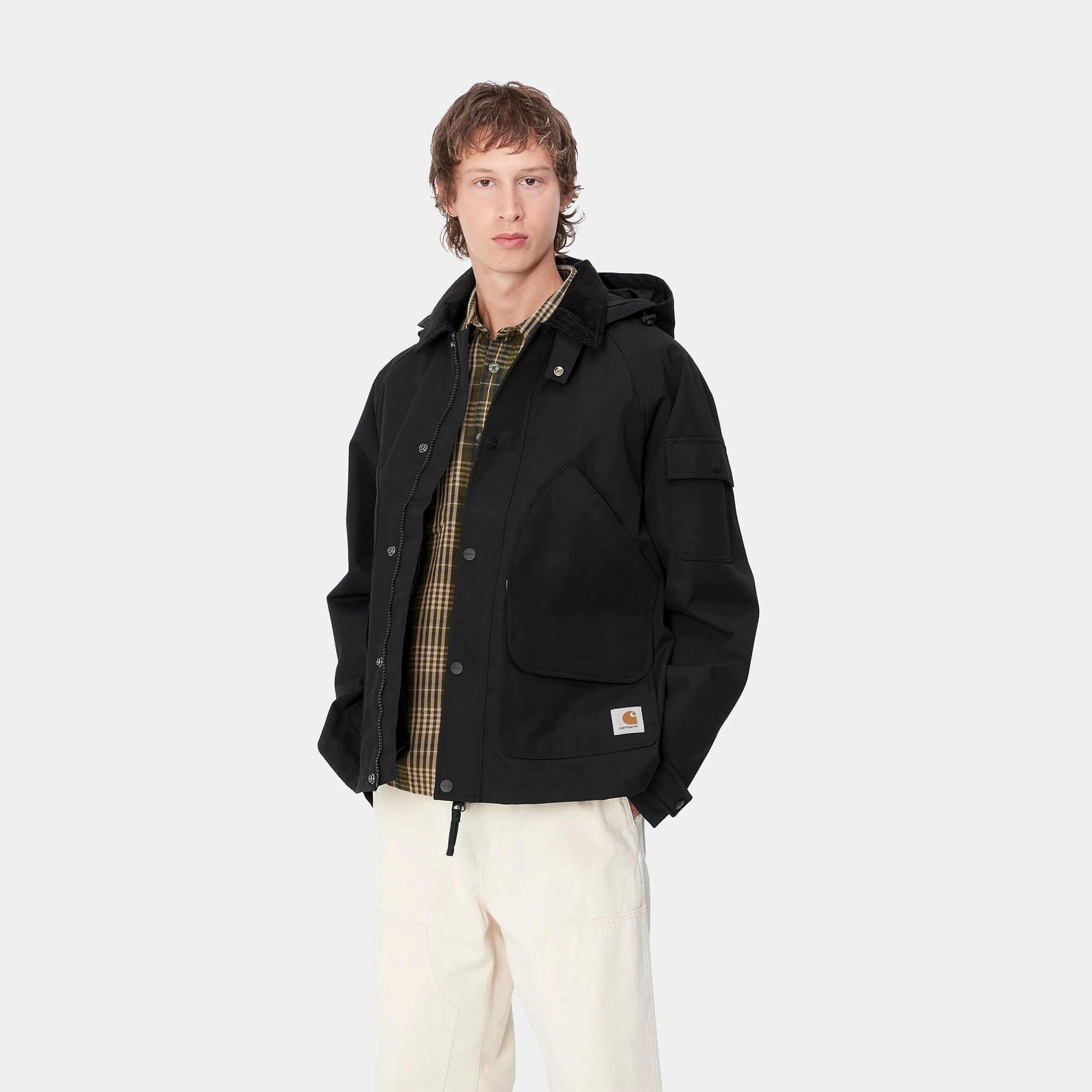 Jacken & Mäntel>Carhartt WIP Clarton Jacket Black / Black