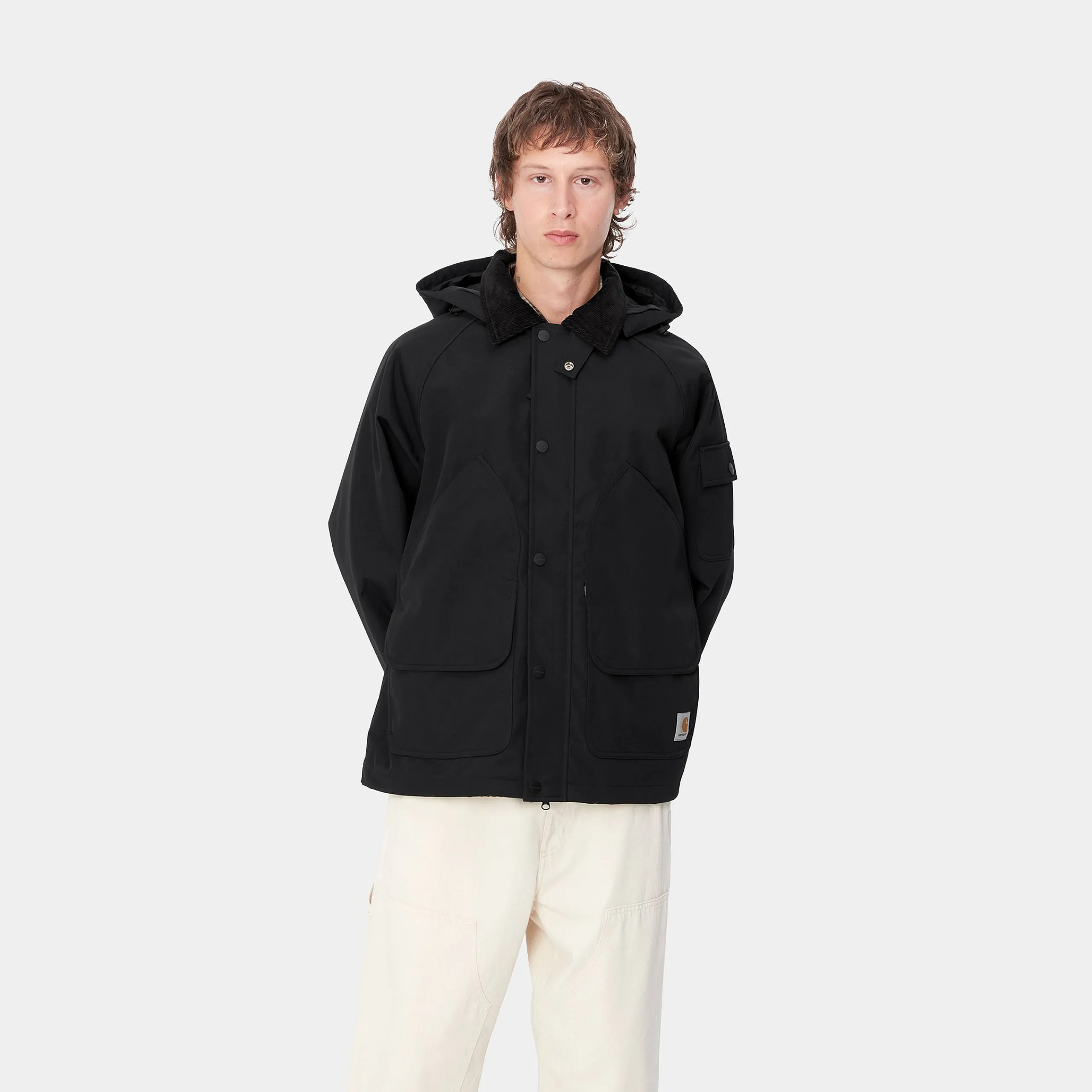 Jacken & Mäntel>Carhartt WIP Clarton Jacket Black / Black