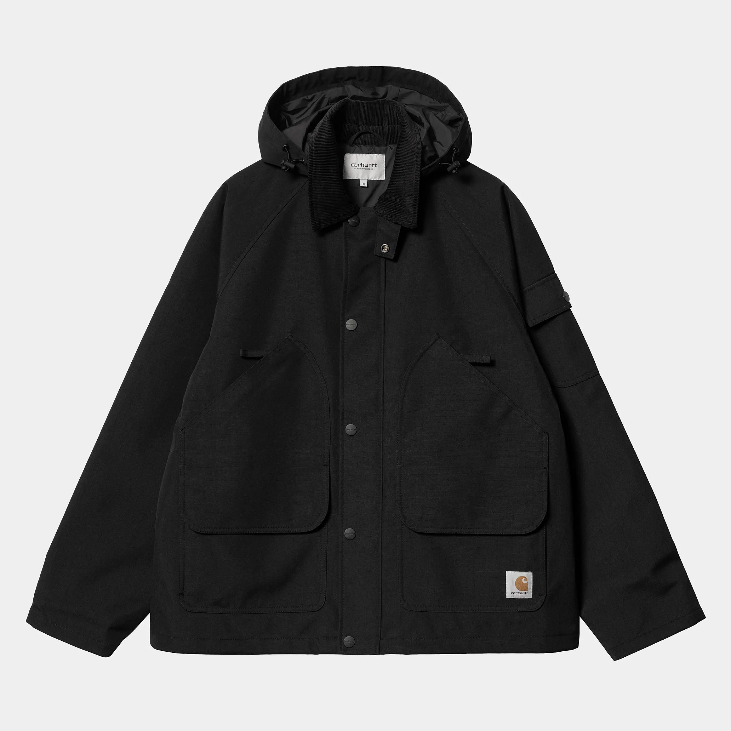 Jacken & Mäntel>Carhartt WIP Clarton Jacket Black / Black