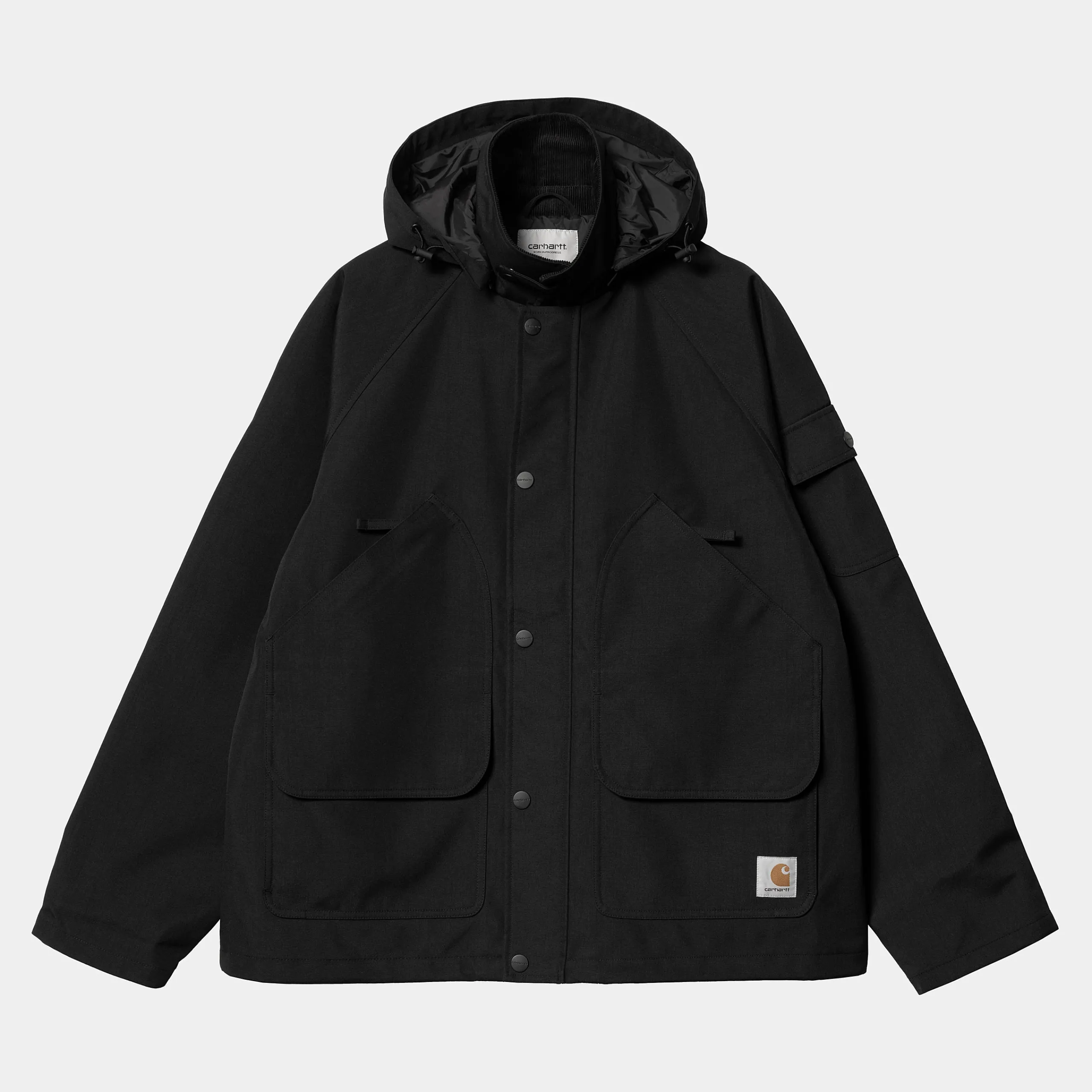 Jacken & Mäntel>Carhartt WIP Clarton Jacket Black / Black