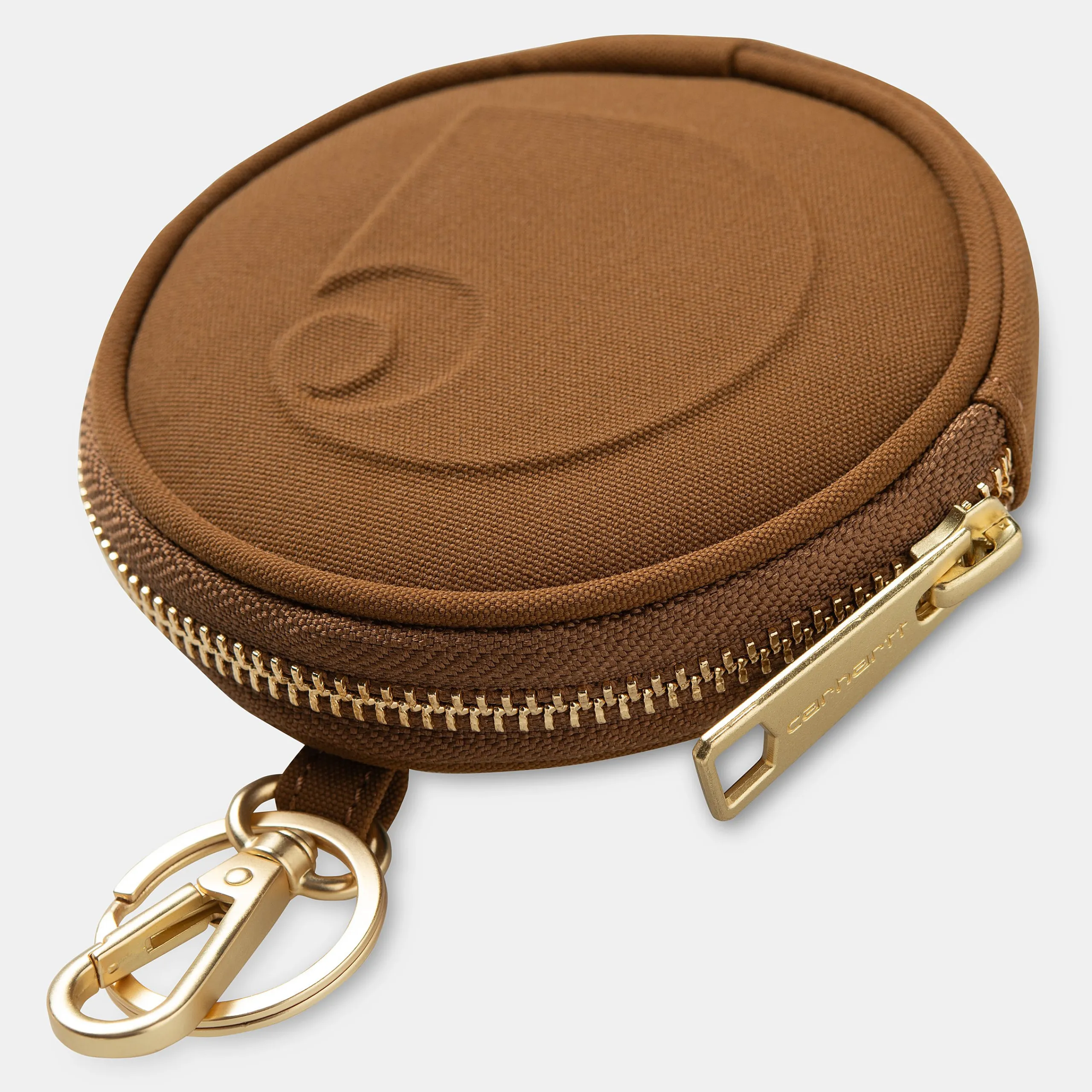 Accessoires|Accessoires>Carhartt WIP Clarton Zip Wallet Hamilton Brown