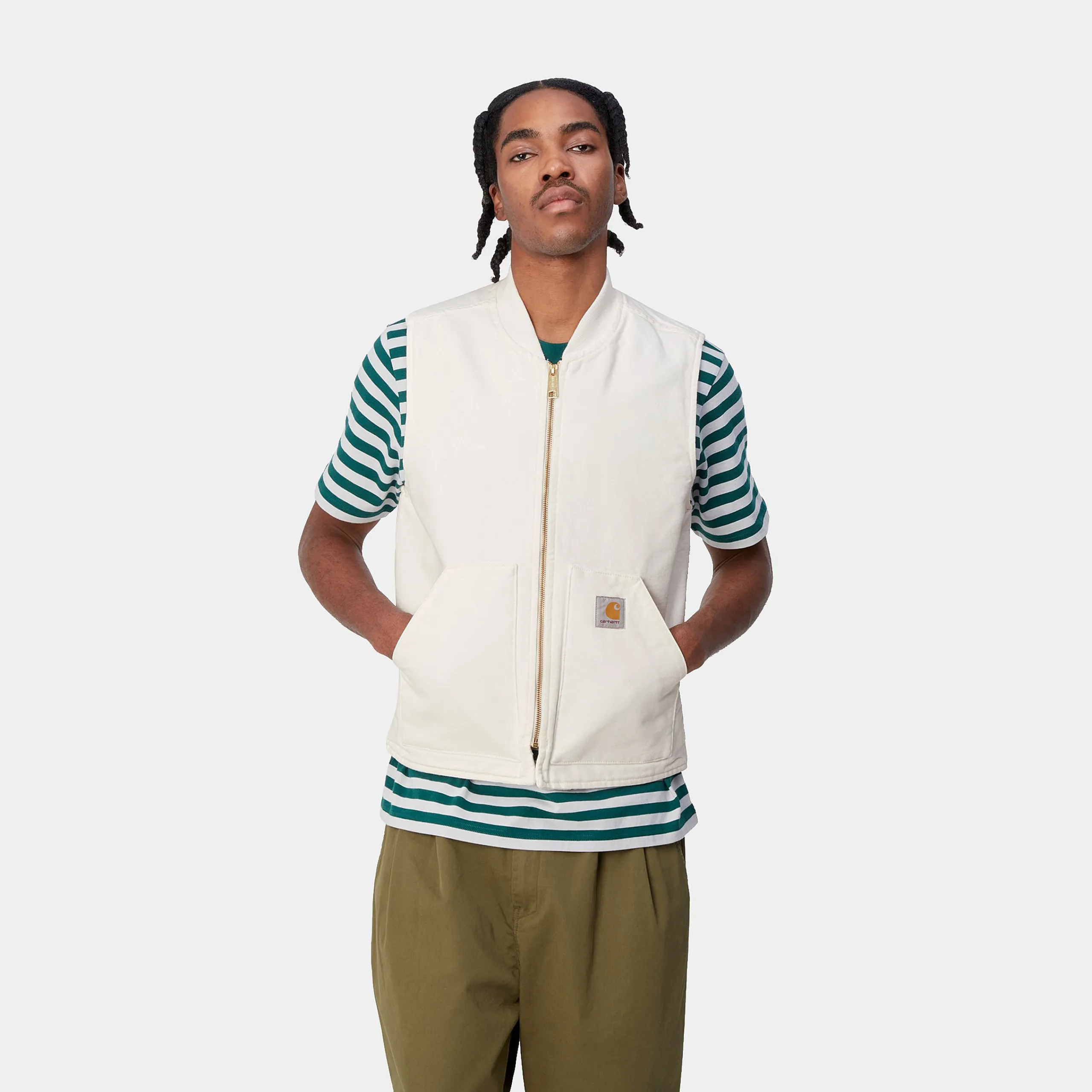 Jacken & Mäntel>Carhartt WIP Classic Vest Wax