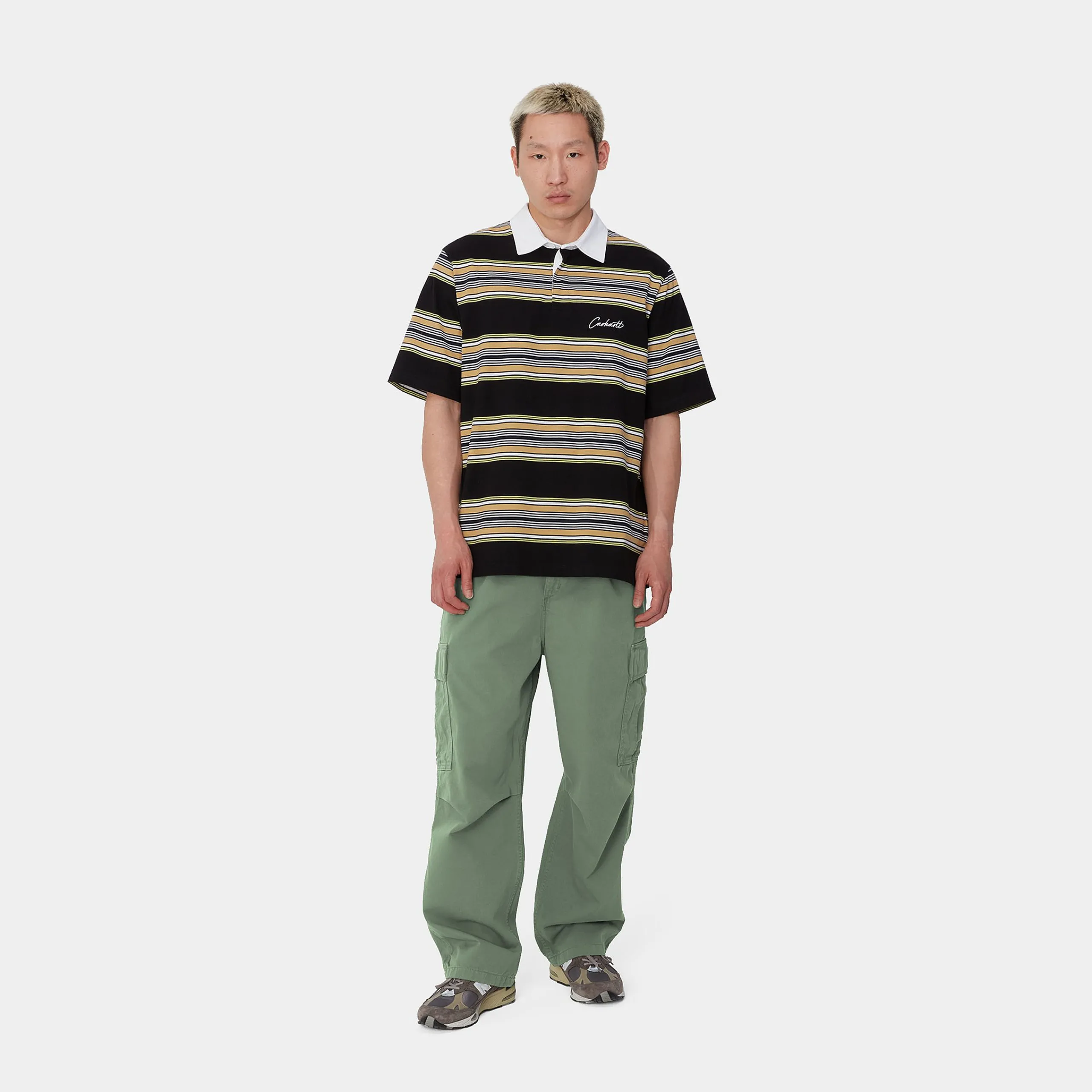 Hosen>Carhartt WIP Cole Cargo Pant Duck Green