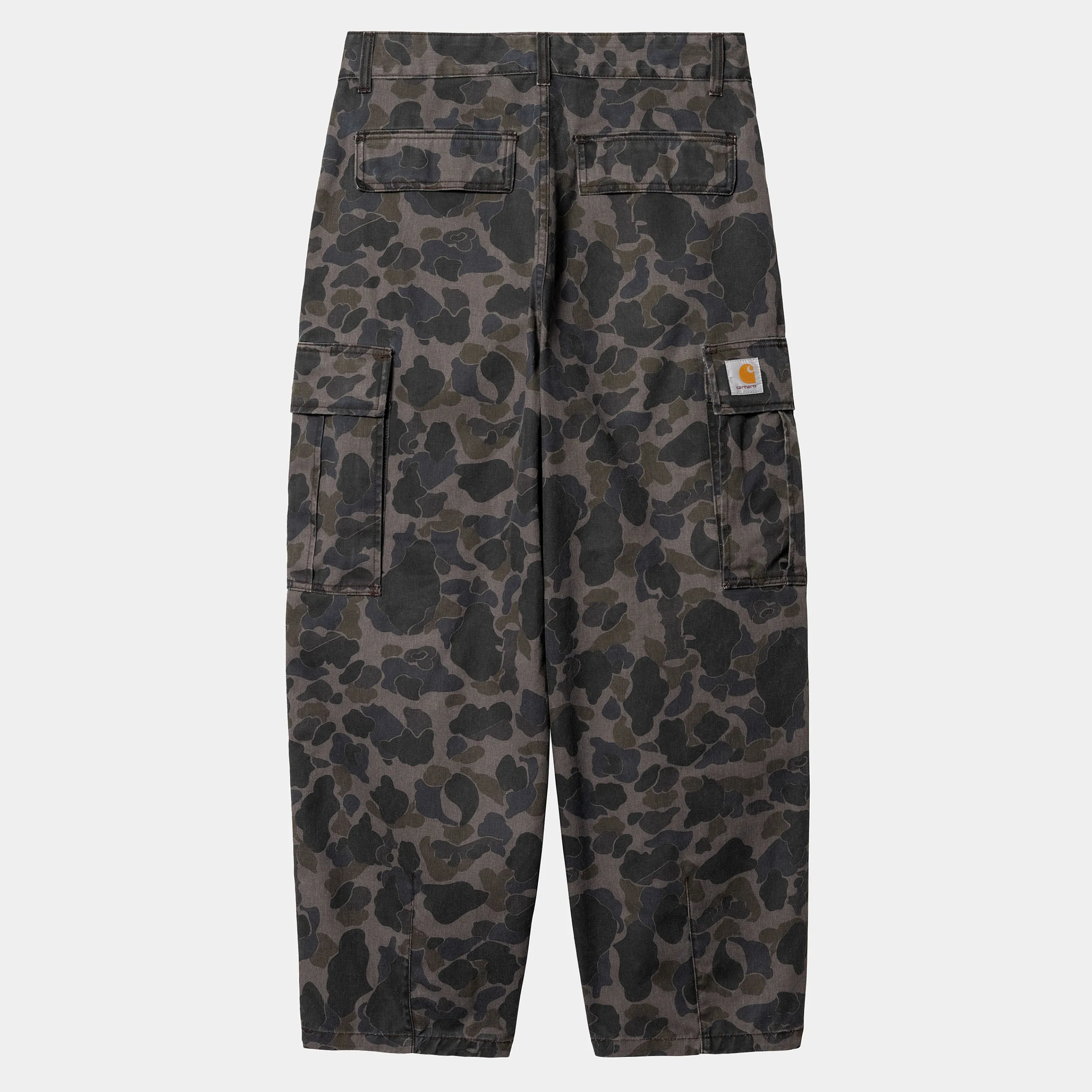 Hosen>Carhartt WIP Cole Cargo Pant Camo Duck, Grey