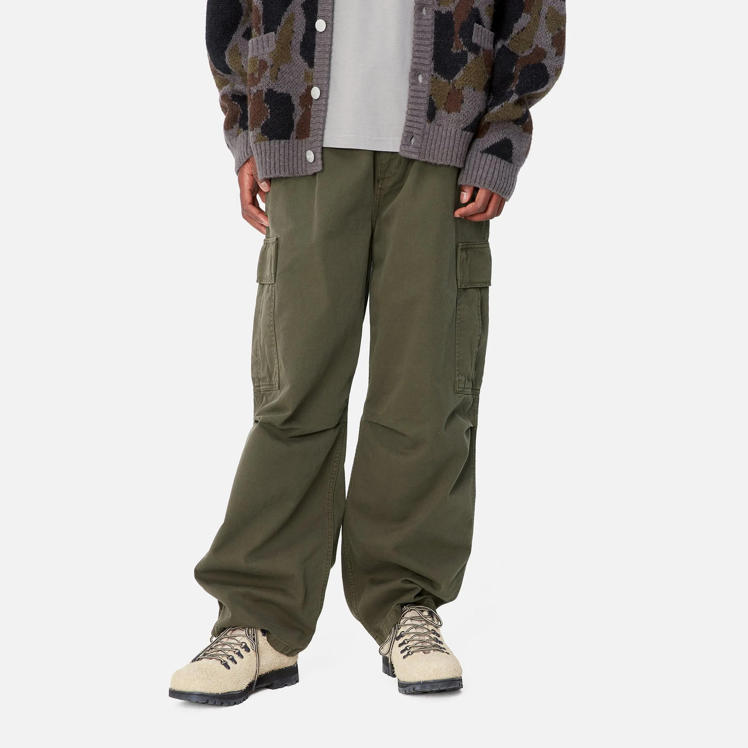 Hosen>Carhartt WIP Cole Cargo Pant Office Green