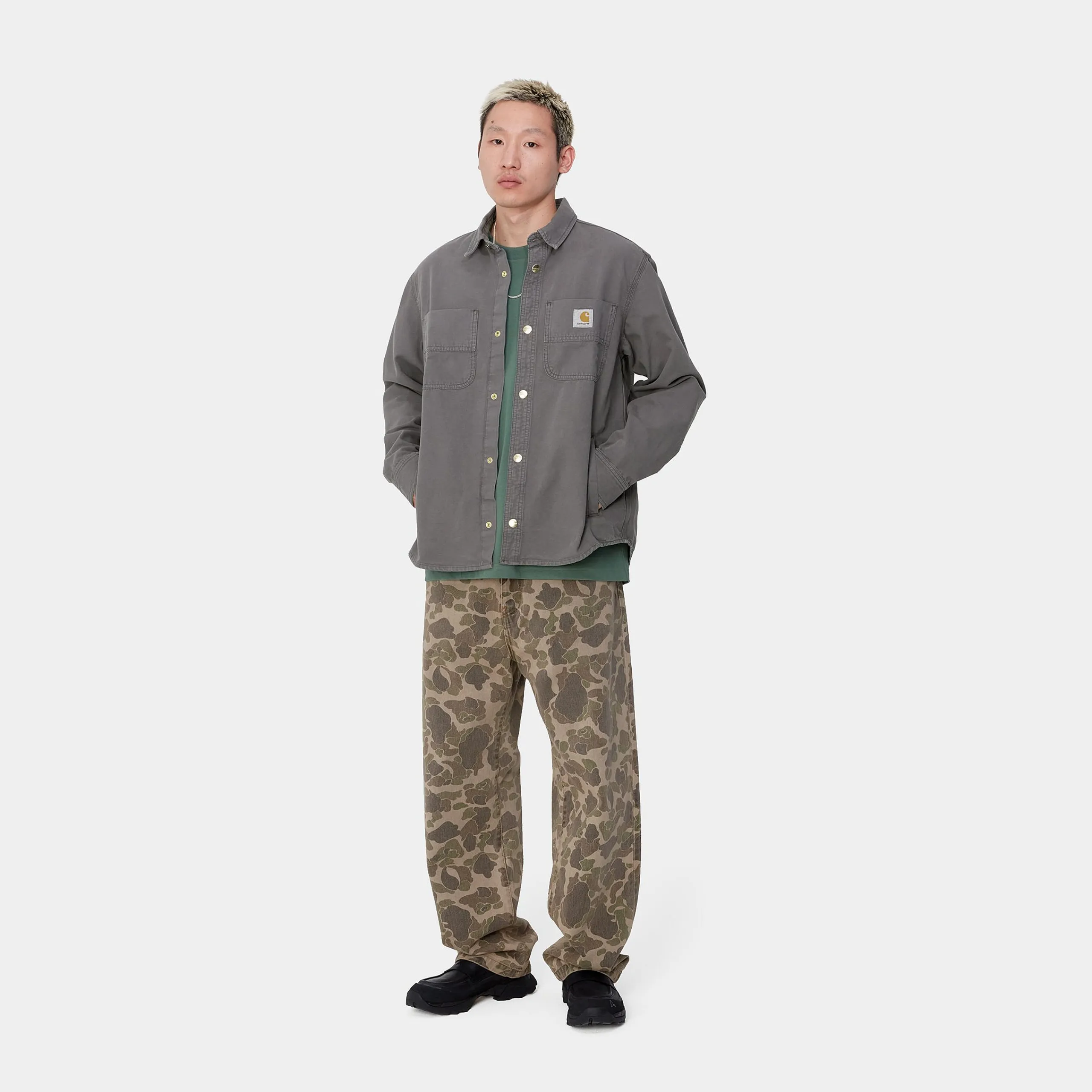 Jacken & Mäntel|Hemden>Carhartt WIP Conro Shirt Jac Graphite