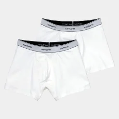 Unterwäsche>Carhartt WIP Cotton Trunks White + White