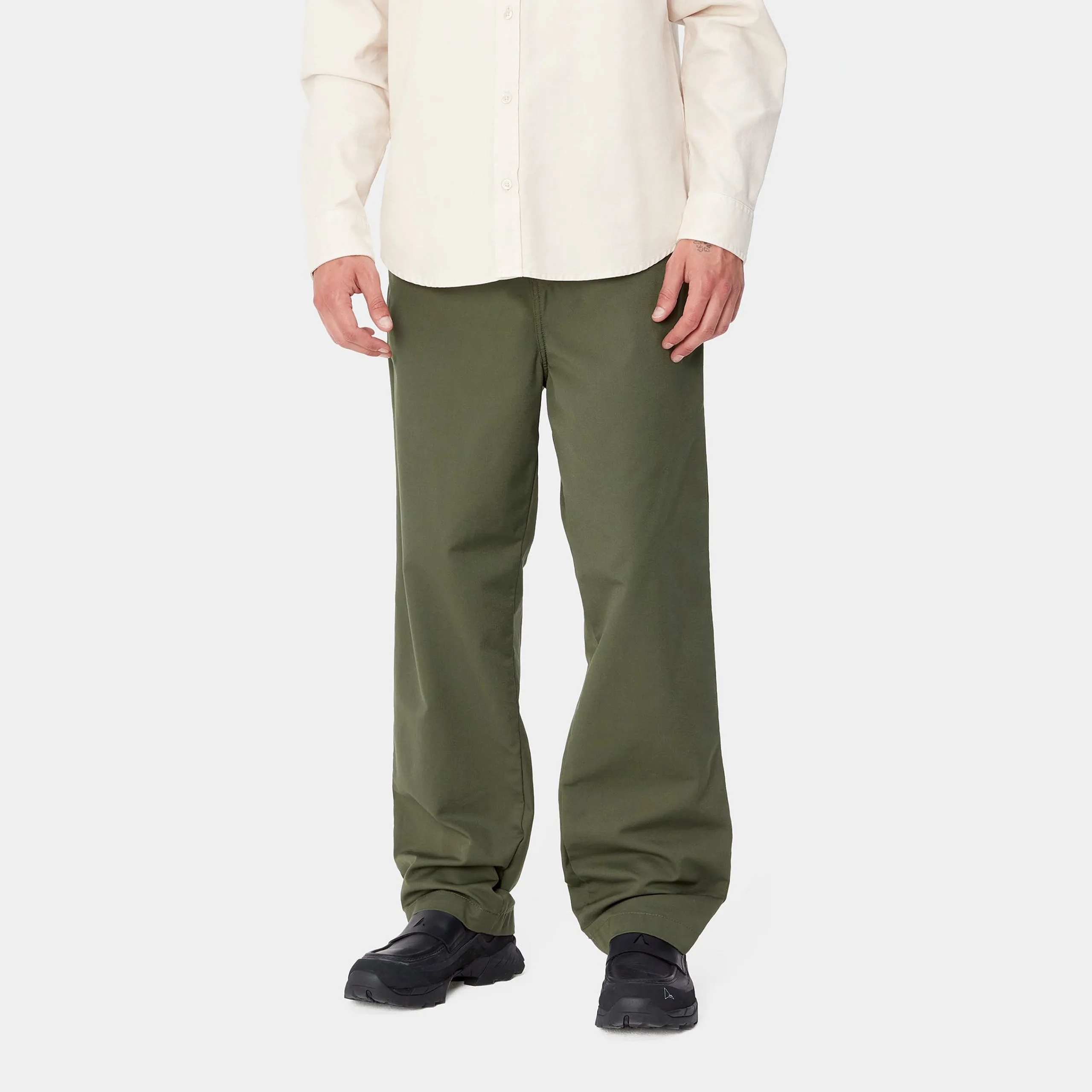 Hosen>Carhartt WIP Craft Pant Office Green