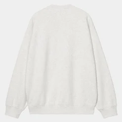 Sweats>Carhartt WIP Cross Screw Sweat Ash Heather / White