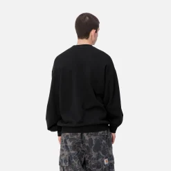 Sweats>Carhartt WIP Cross Screw Sweat Black / White