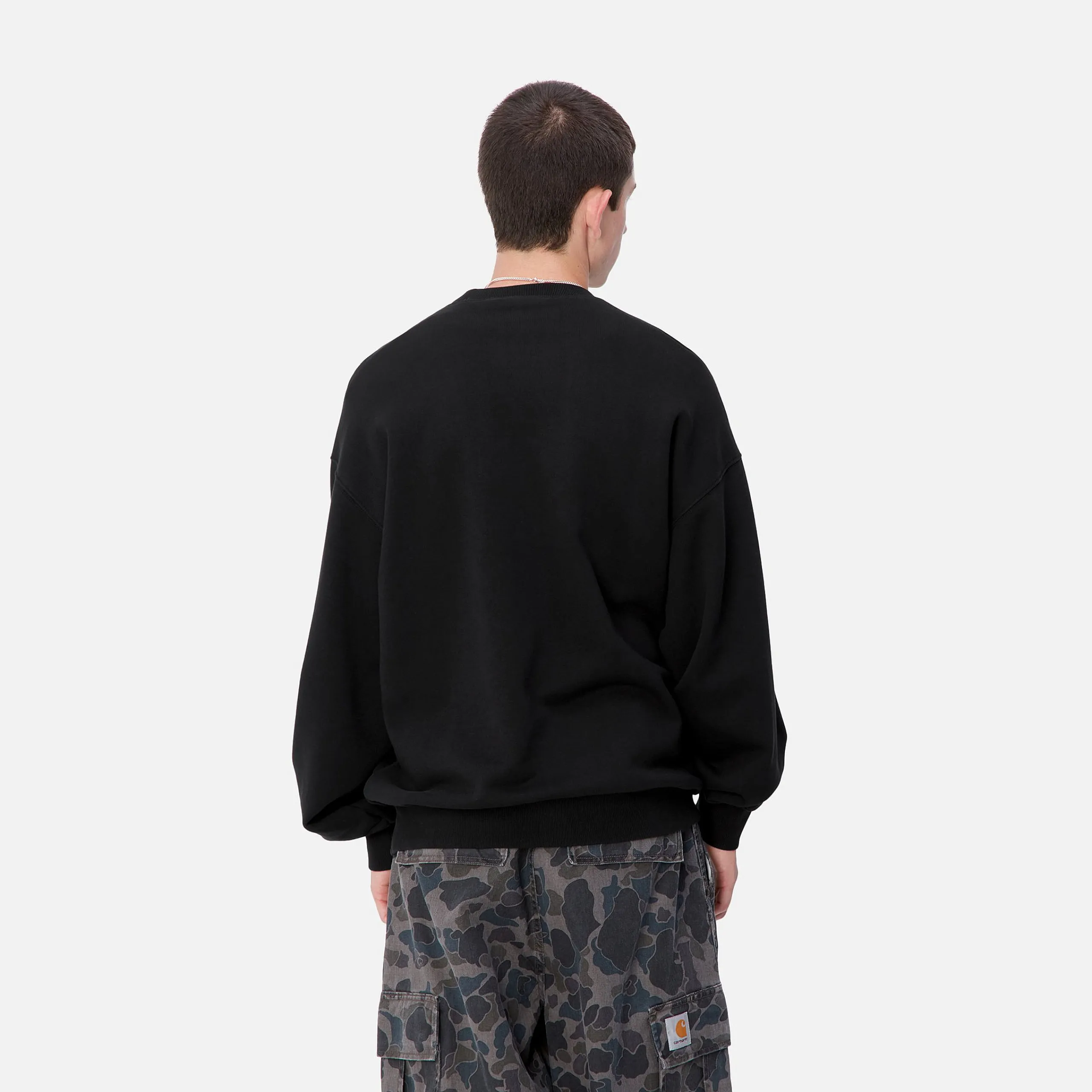 Sweats>Carhartt WIP Cross Screw Sweat Black / White