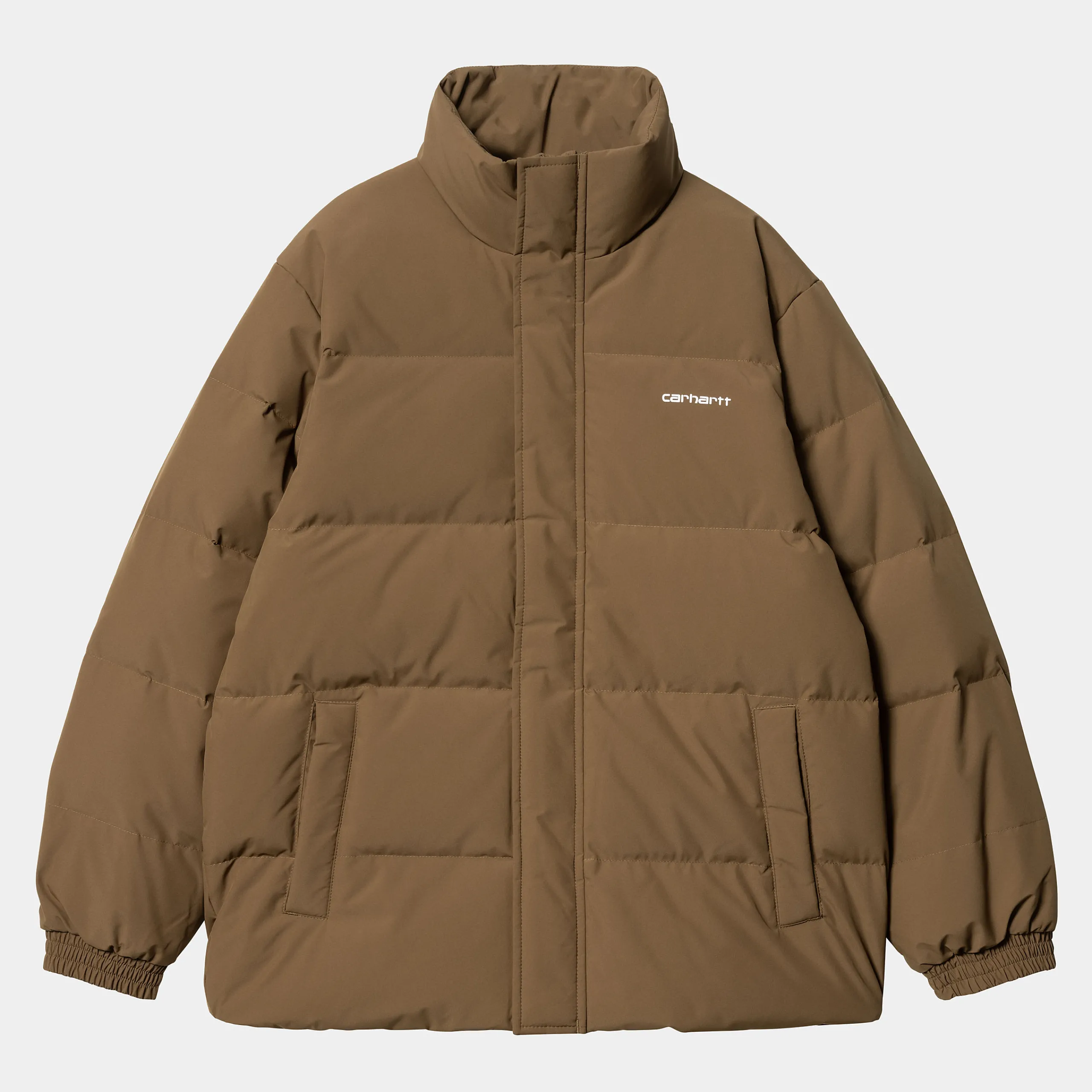 Jacken & Mäntel>Carhartt WIP Danville Jacket Chocolate / White