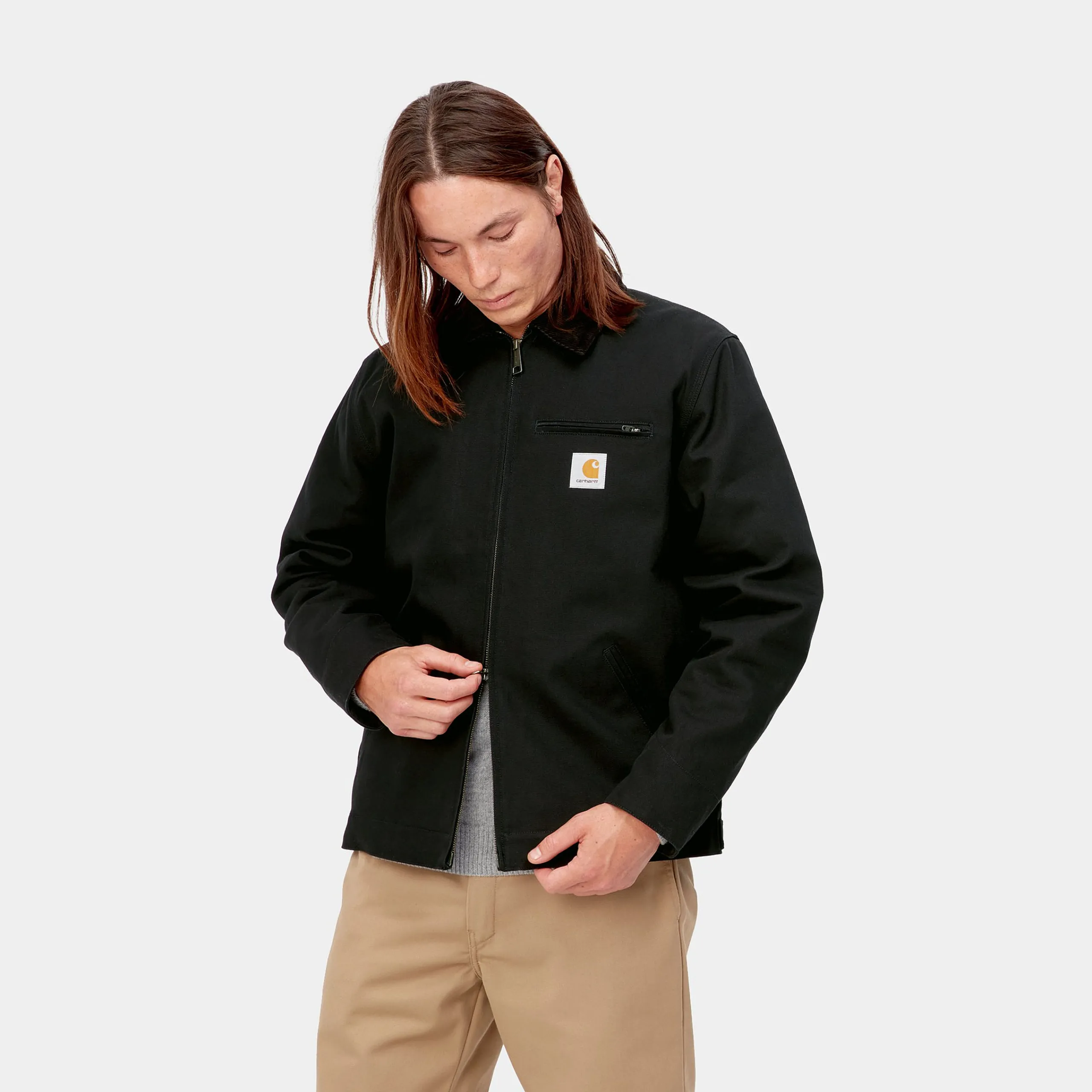 Jacken & Mäntel>Carhartt WIP Detroit Jacket (Winter) Black / Black