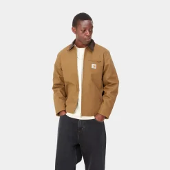 Jacken & Mäntel>Carhartt WIP Detroit Jacket (Winter) Hamilton Brown / Tobacco