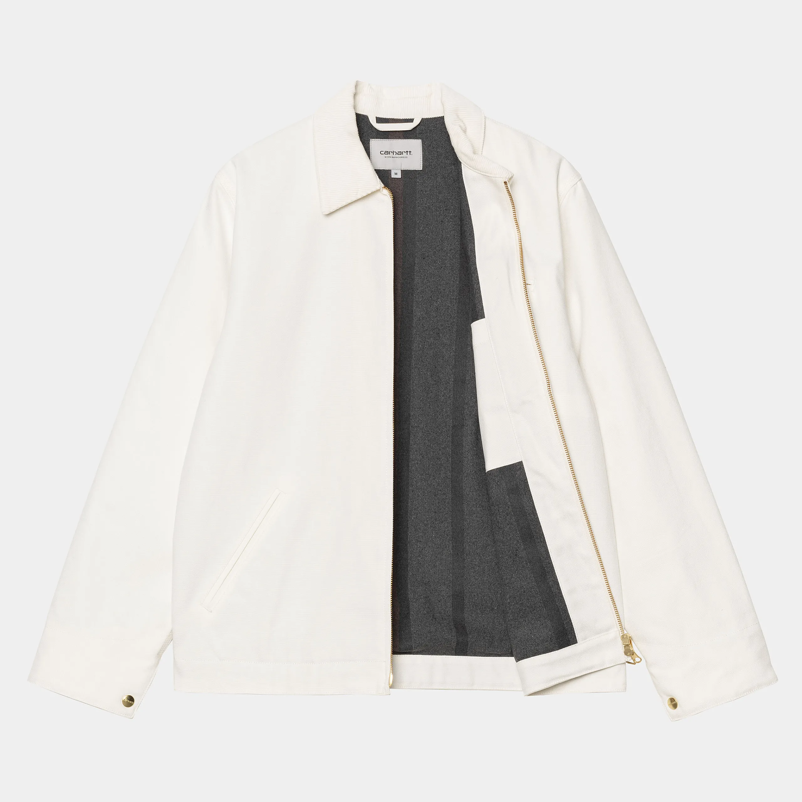 Jacken & Mäntel>Carhartt WIP Detroit Jacket (Winter) Wax / Wax