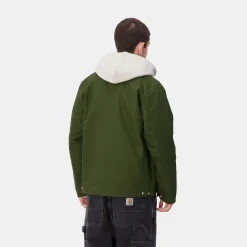 Jacken & Mäntel>Carhartt WIP Detroit Jacket (Winter) Tarragon / Black