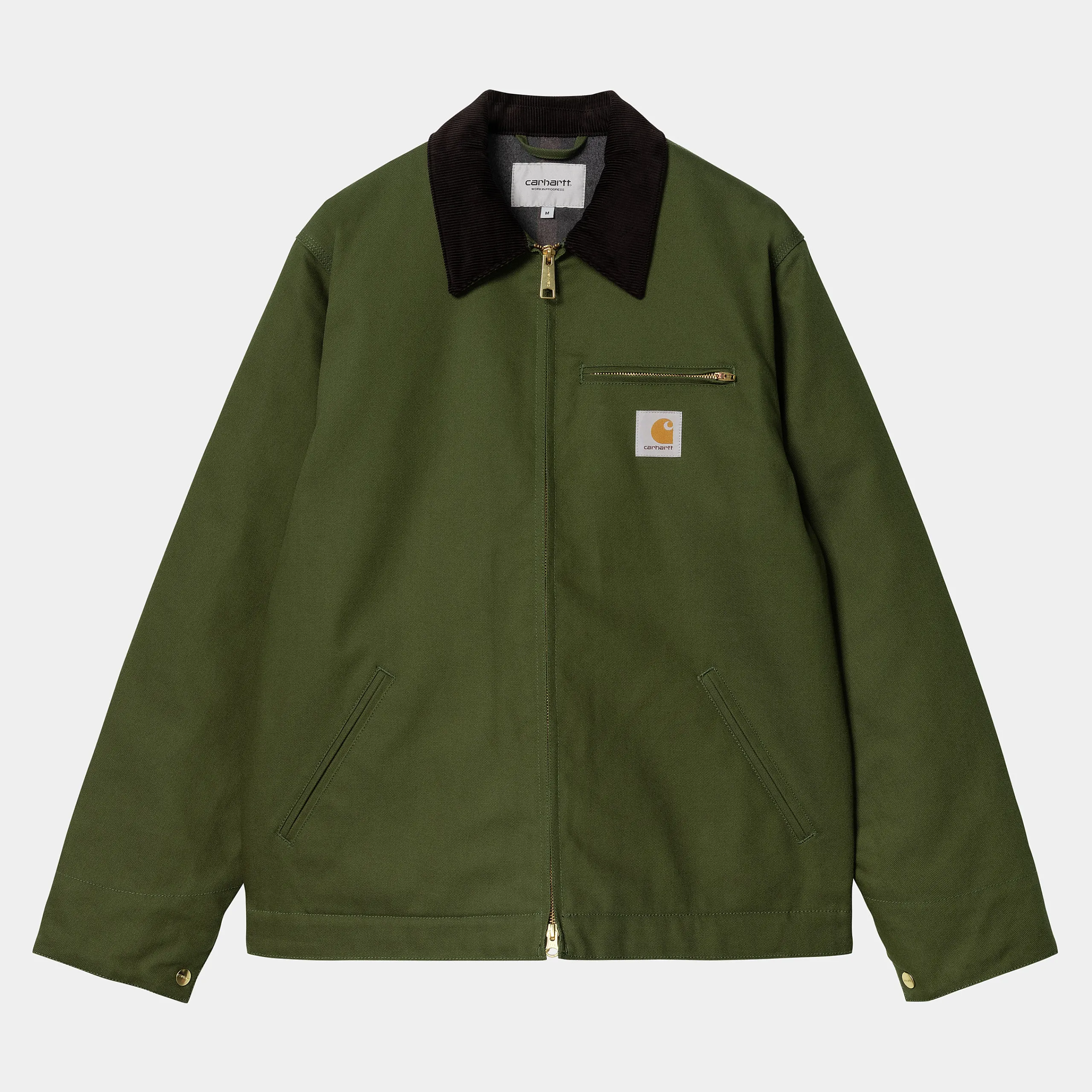 Jacken & Mäntel>Carhartt WIP Detroit Jacket (Winter) Tarragon / Black