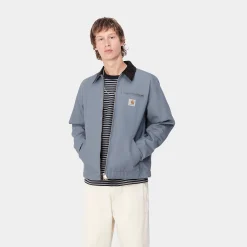 Jacken & Mäntel>Carhartt WIP Detroit Jacket (Winter) Dove Grey / Black