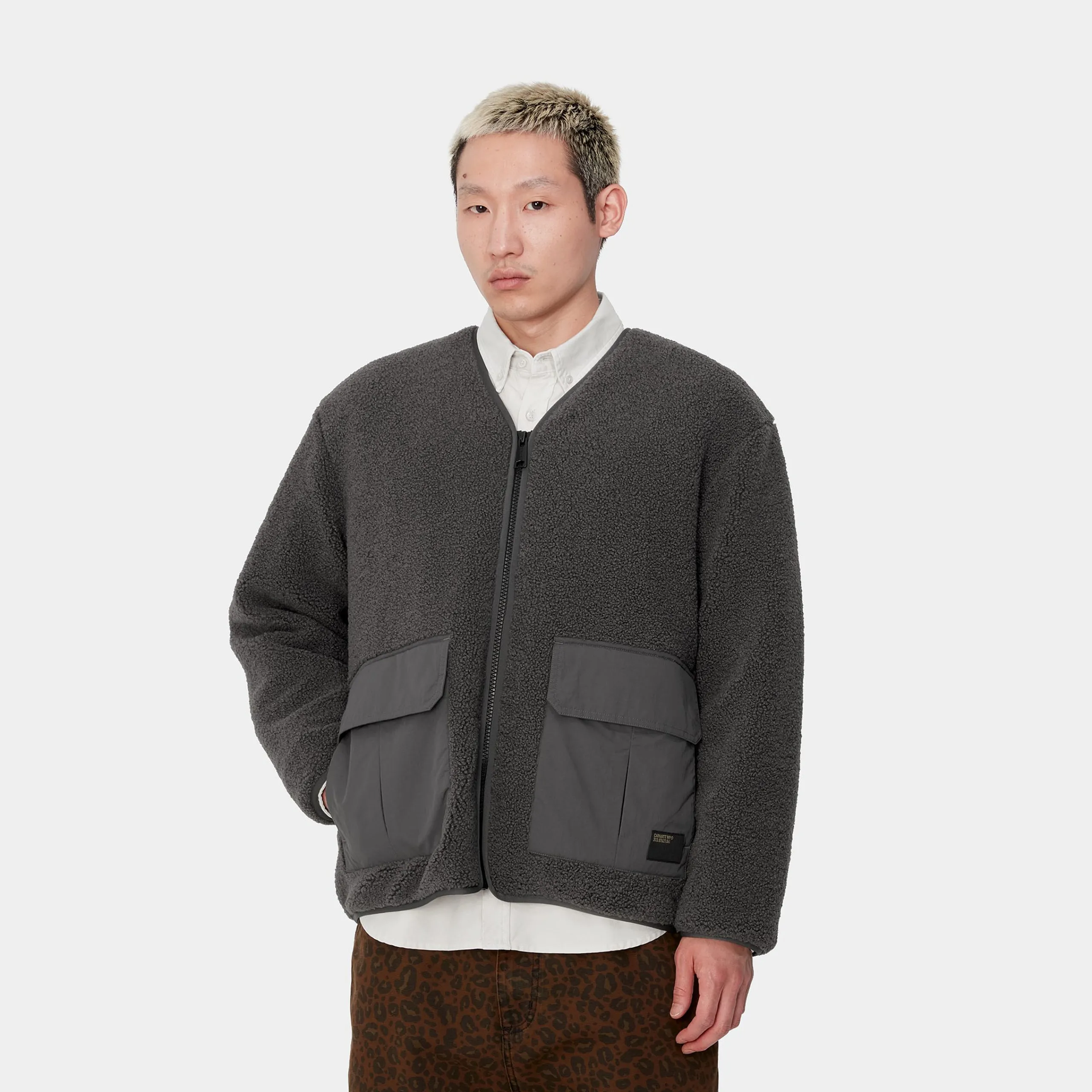 Jacken & Mäntel>Carhartt WIP Devin Liner Graphite / Graphite