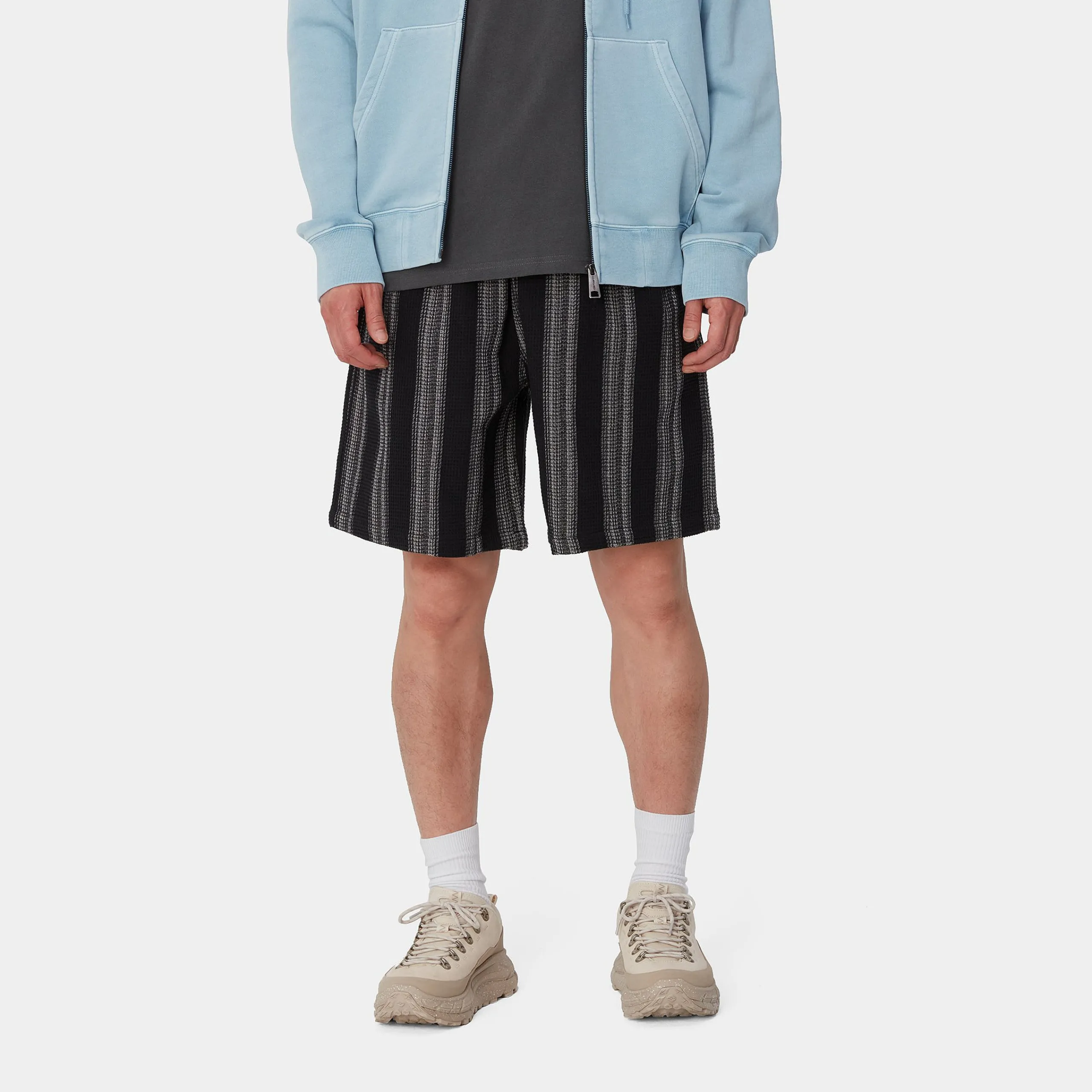 Shorts & Badehosen>Carhartt WIP Dodson Short Dodson Stripe, Black