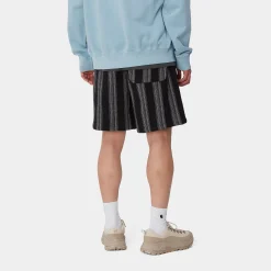 Shorts & Badehosen>Carhartt WIP Dodson Short Dodson Stripe, Black