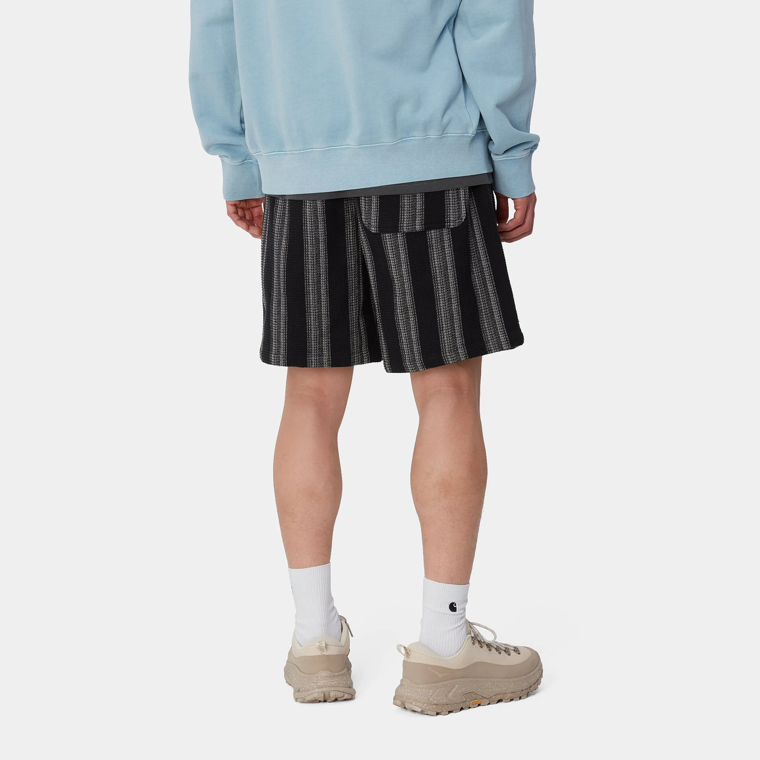 Shorts & Badehosen>Carhartt WIP Dodson Short Dodson Stripe, Black