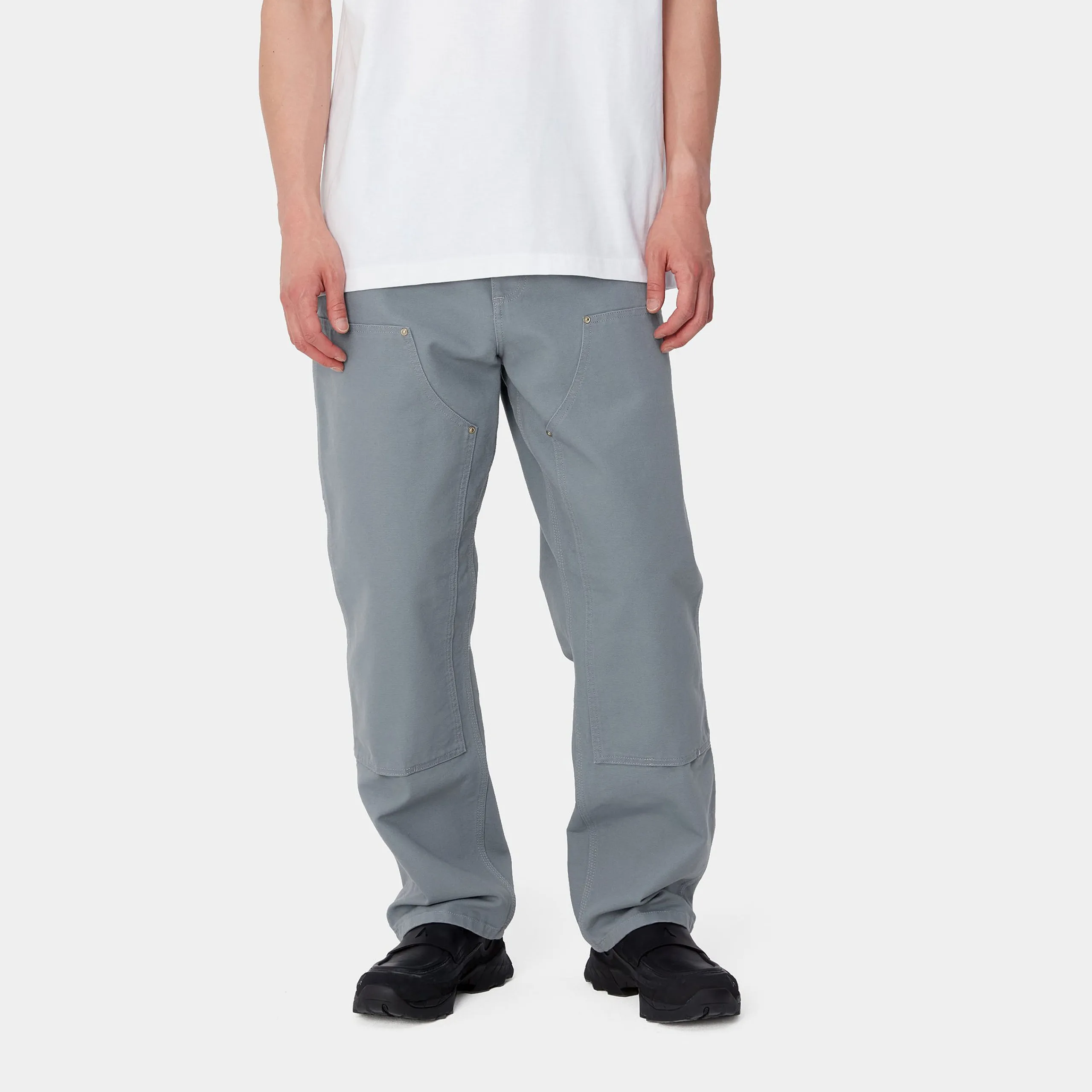 Hosen>Carhartt WIP Double Knee Pant Dove Grey