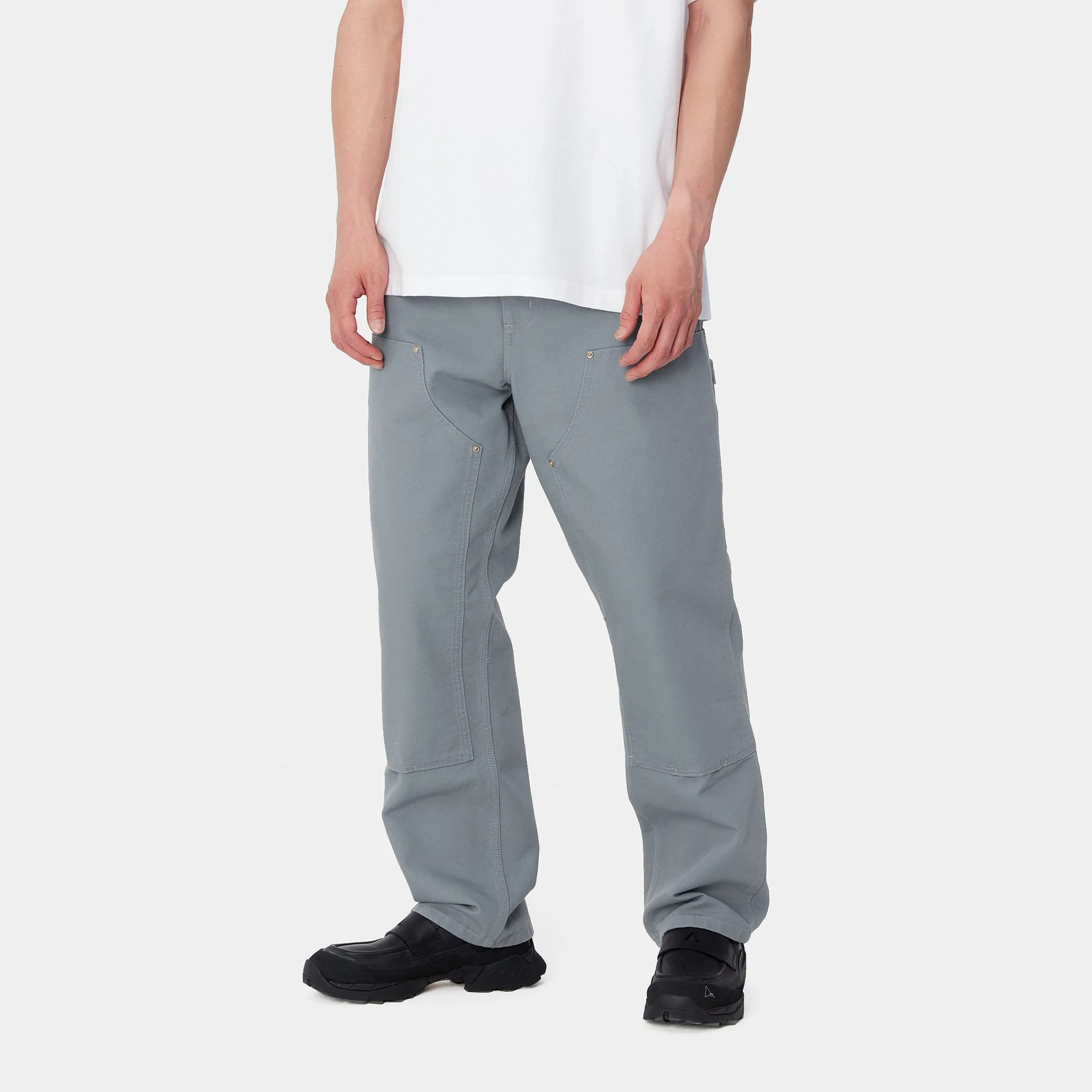 Hosen>Carhartt WIP Double Knee Pant Dove Grey