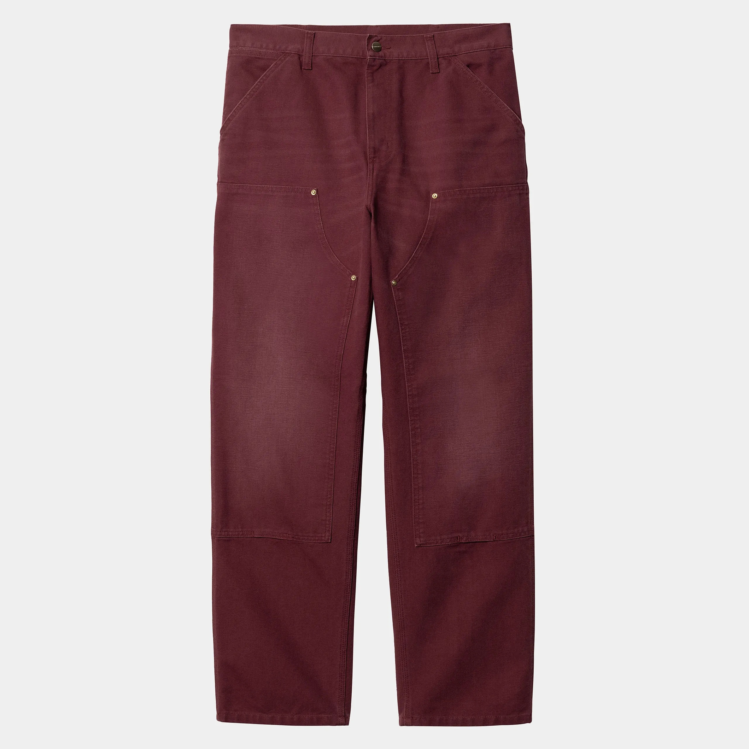 Hosen>Carhartt WIP Double Knee Pant Malbec