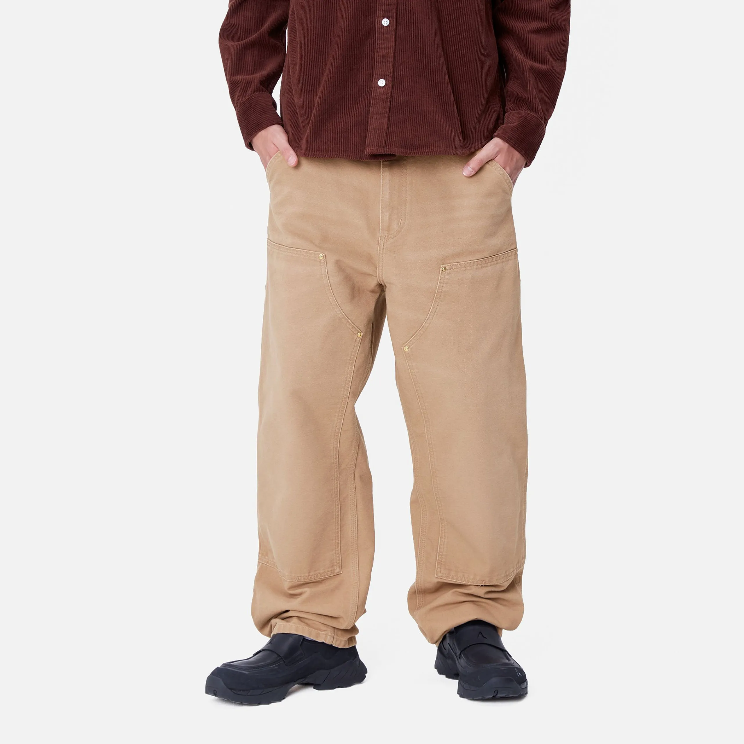 Hosen>Carhartt WIP Double Knee Pant Peanut