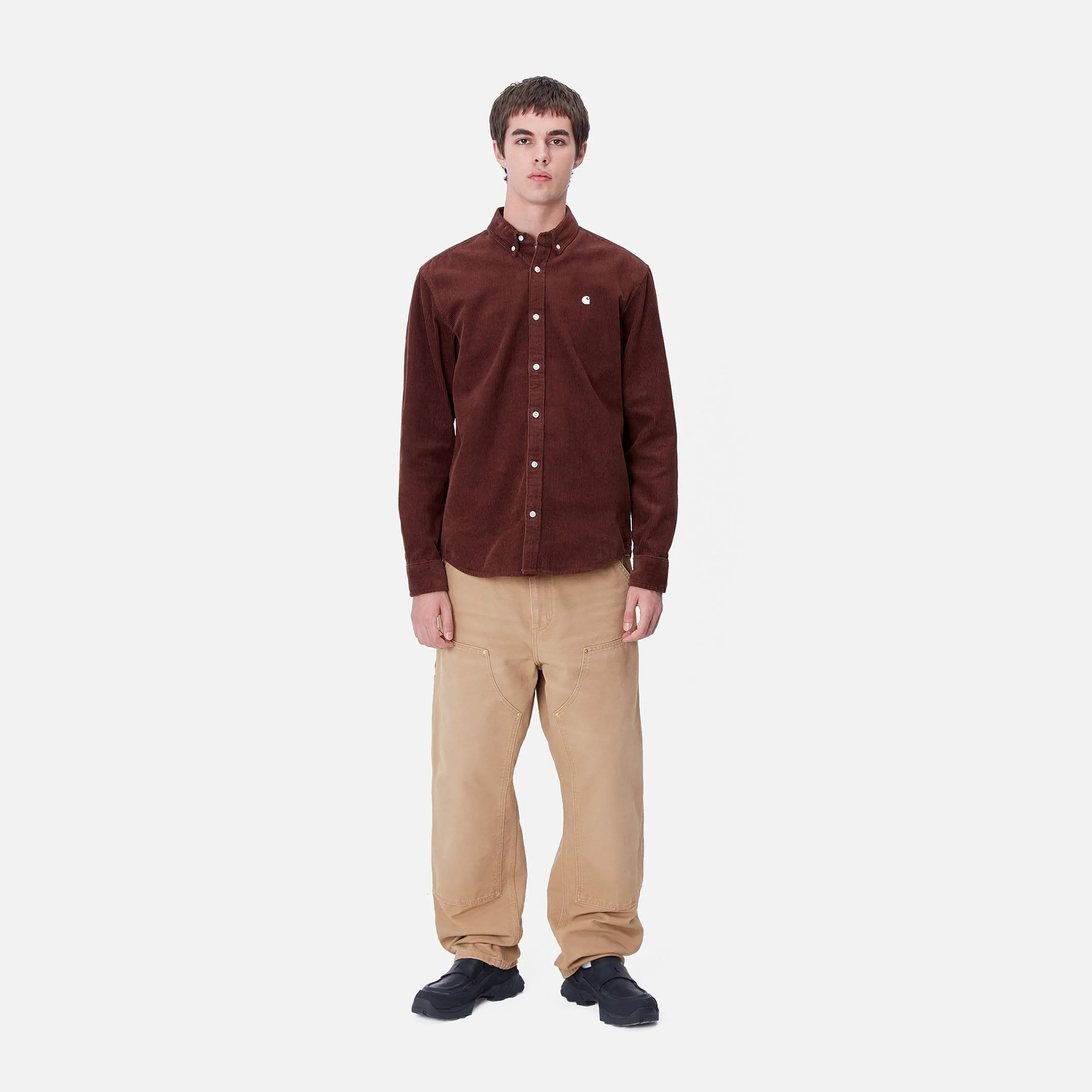 Hosen>Carhartt WIP Double Knee Pant Peanut